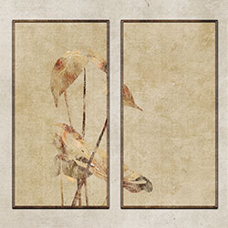 龟背竹-原创定制壁画 CG-NDC5077