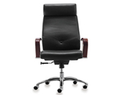 现代真皮大班椅