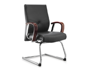 现代真皮会议椅
