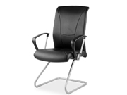 现代真皮会议椅