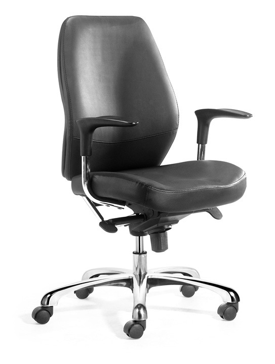 办公椅|现代真皮中班椅|办公火狐官方网站|现代真皮中班椅 CG-EF0336ML-Z