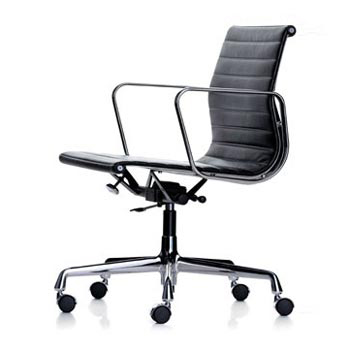 办公椅|现代真皮中班椅|办公火狐官方网站|真皮中班椅|时尚中班椅|中背椅|主管椅|经理椅 CG-Eames-XXF13