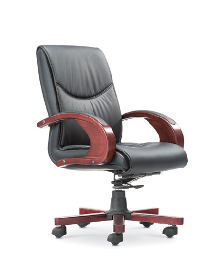 办公椅|传统真皮中班椅|办公火狐官方网站|真皮中班椅|经典中班椅|经理椅|中背椅|主管椅|会议椅|办公转椅 CG-JDZBY-08