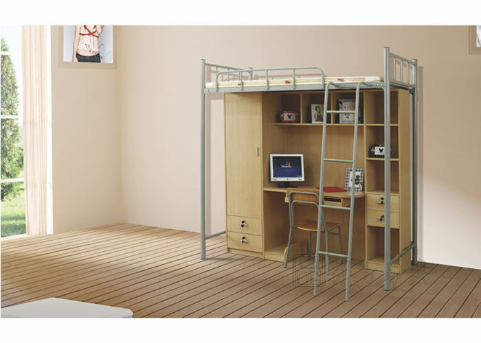 学校火狐官方网站|学生公寓床|办公火狐官方网站|组合单人床|多功能床，公寓床 CG-JZ-006