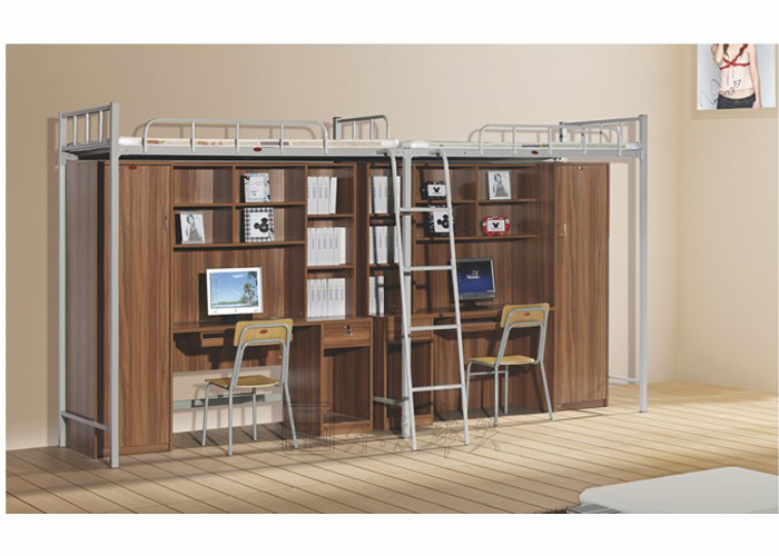 学校火狐官方网站|学生公寓床|办公火狐官方网站|组合双人床|多功能组合床，公寓双人床