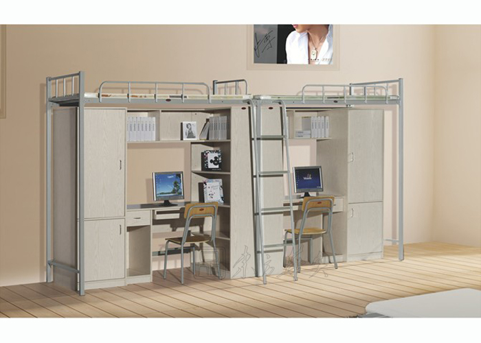 学校火狐官方网站|学生公寓床|办公火狐官方网站|组合双人床|多功能组合床，公寓双人床 CG-JZ-028