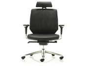 现代真皮大班椅