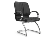 现代真皮会议椅