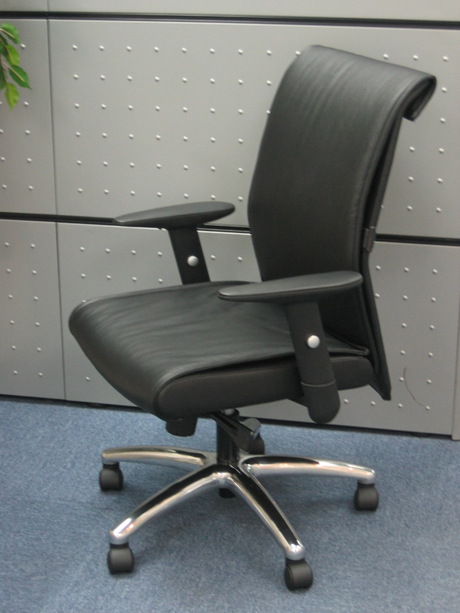 办公椅|现代真皮中班椅|办公火狐官方网站|真皮中班椅|时尚中班椅|中背椅|主管椅|经理椅 CG-SSZBY-03