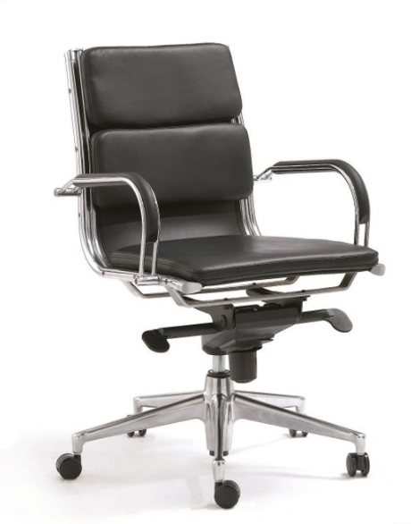 办公椅|现代真皮中班椅|办公火狐官方网站|真皮中班椅|时尚中班椅|中背椅|主管椅|经理椅 CG-SSZBY-06