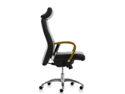 现代真皮大班椅