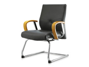 现代真皮会议椅