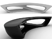 Amanda Levete流线型休闲凳Driftbench-A|现代经典休闲椅|凳子|办公火狐官方网站