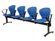 塑料排椅PE001-4|公共座椅|塑料排椅|办公火狐官方网站