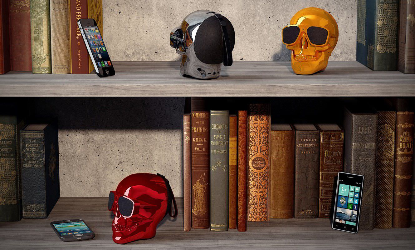 创意火狐官方网站 - 附件|饰品|办公火狐官方网站|火狐HUOHU（中国）火狐官方网站|AeroSkull XS +音箱