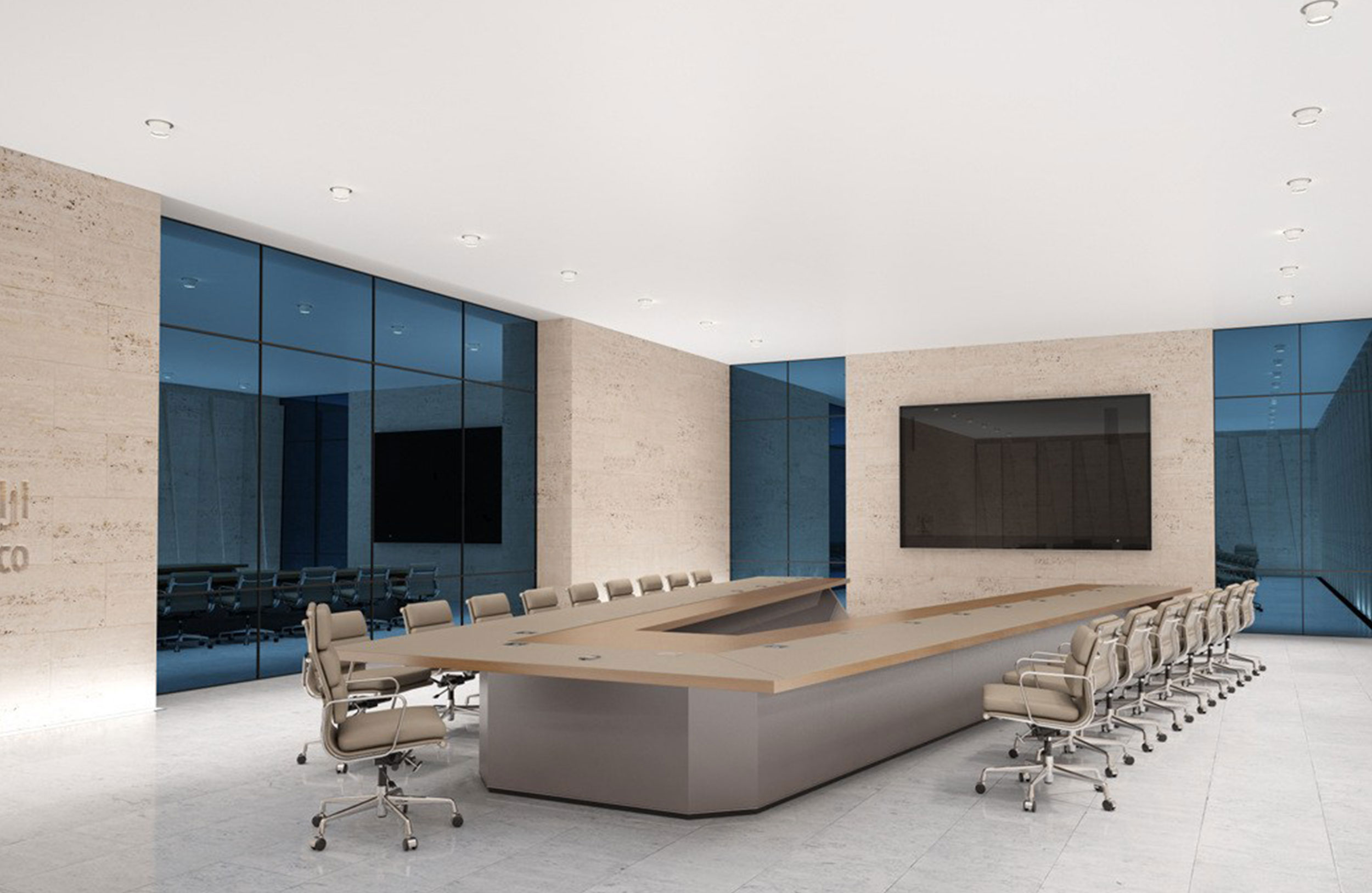 会议台|会议条桌|办公火狐官方网站|火狐HUOHU（中国）火狐官方网站|木制斜边会议桌