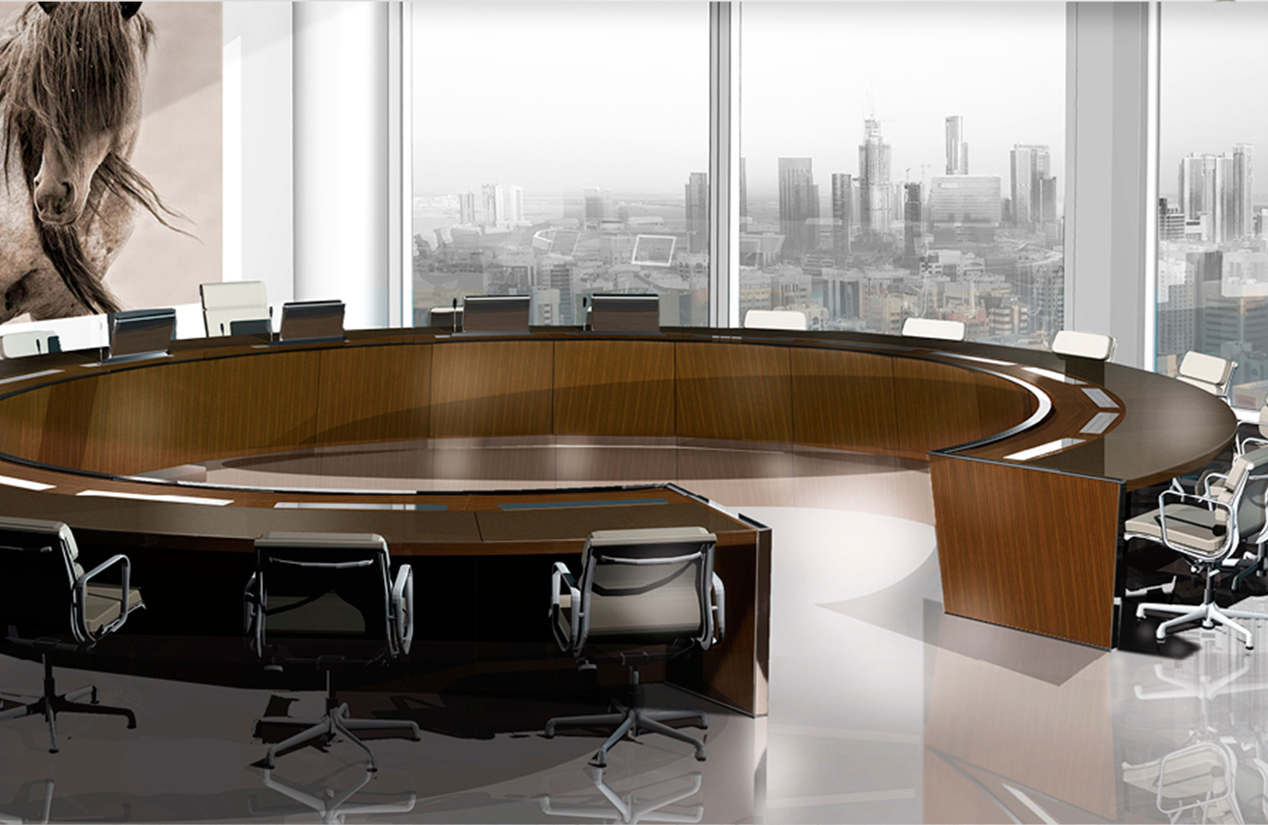 [会议台|会议条桌|办公火狐官方网站|火狐HUOHU（中国）火狐官方网站|圆形会议桌]