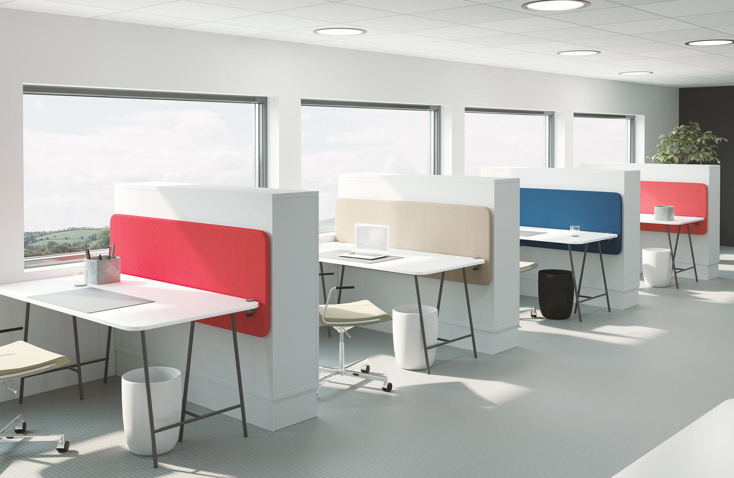 办公屏风|屏风工作站|办公火狐官方网站|火狐HUOHU（中国）火狐官方网站|Scala Table办公桌屏风卡位