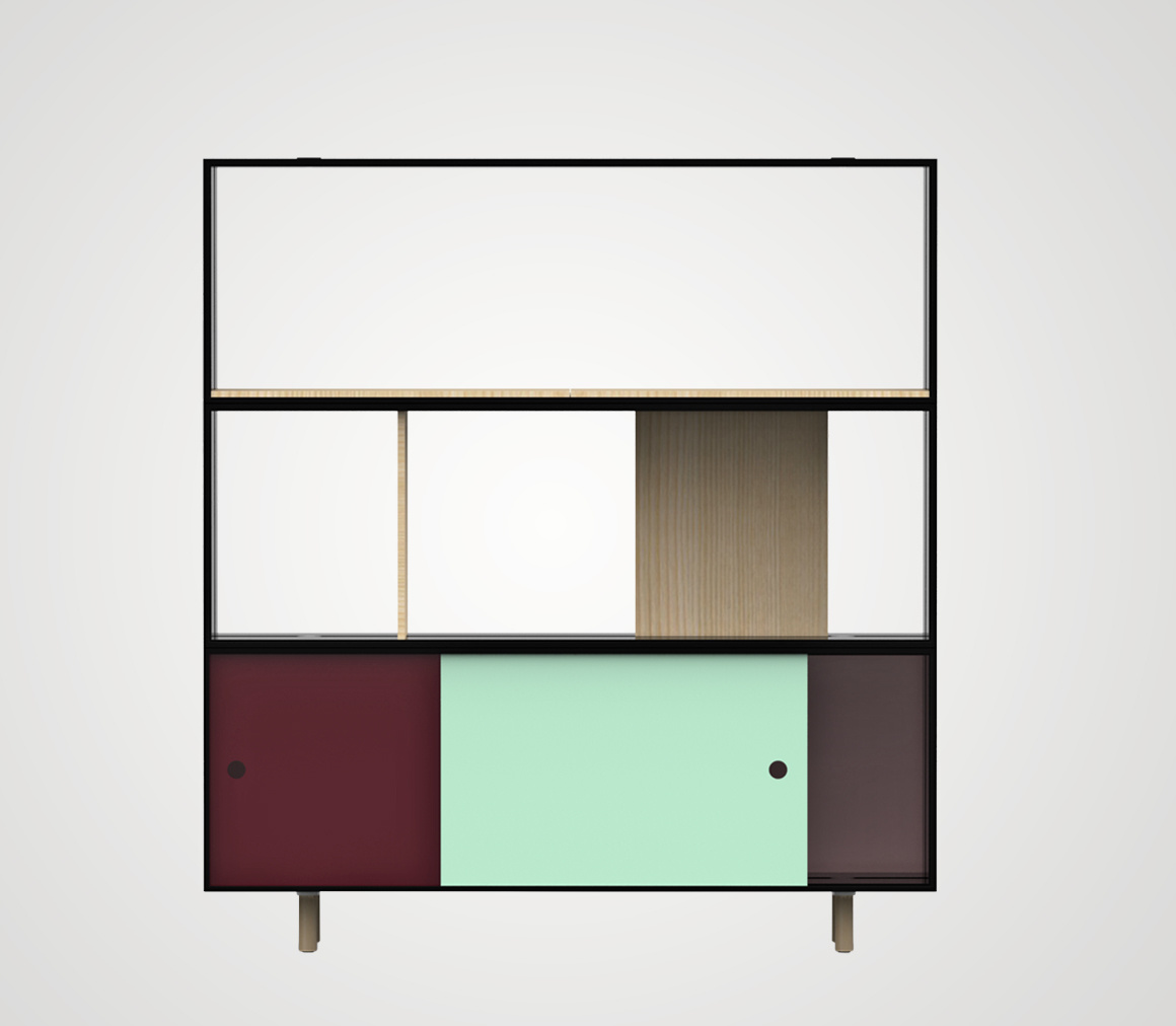 创意火狐官方网站 - 储物|储物柜|办公火狐官方网站|火狐HUOHU（中国）火狐官方网站|Offset Shelf 文件柜/杂物柜