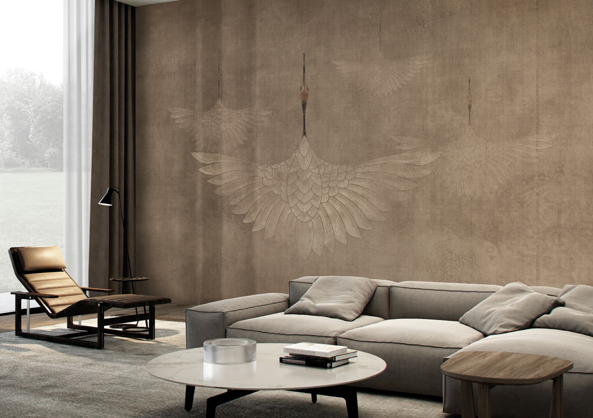 创意火狐官方网站 - 附件|装饰画/墙饰|办公火狐官方网站|火狐HUOHU（中国）火狐官方网站|鹤舞-原创定制壁画