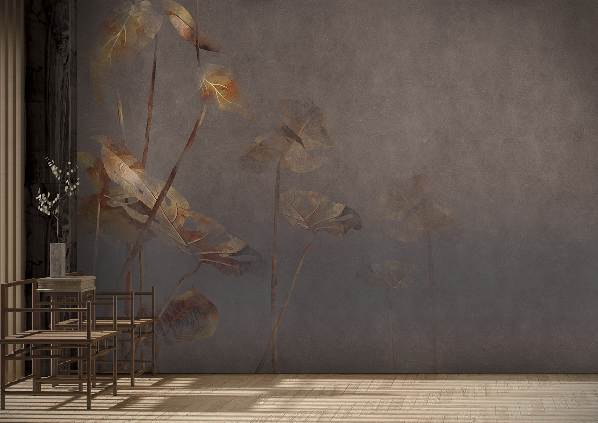 创意火狐官方网站 - 附件|装饰画/墙饰|办公火狐官方网站|火狐HUOHU（中国）火狐官方网站|叶脉Ⅱ-原创定制壁画