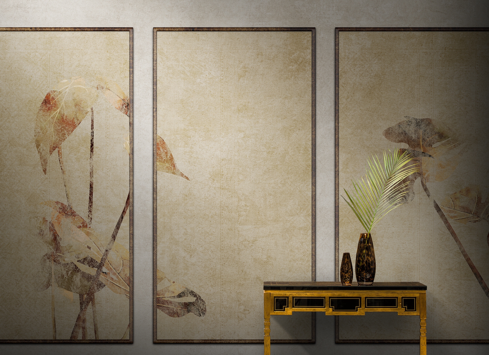 创意火狐官方网站 - 附件|装饰画/墙饰|办公火狐官方网站|火狐HUOHU（中国）火狐官方网站|龟背竹-原创定制壁画