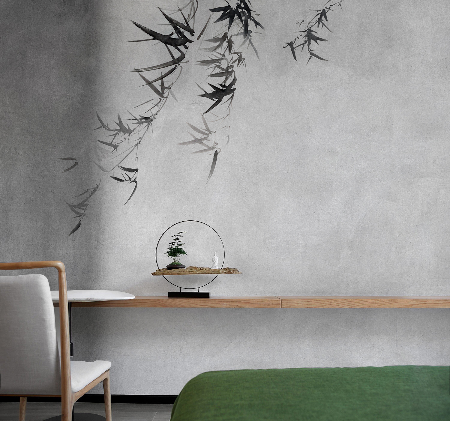 创意火狐官方网站 - 附件|装饰画/墙饰|办公火狐官方网站|火狐HUOHU（中国）火狐官方网站|墨竹-原创定制壁画