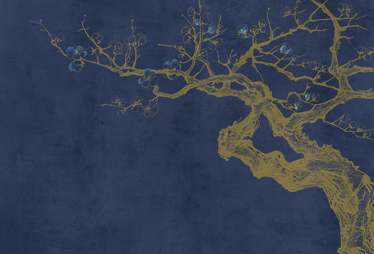 [创意火狐官方网站 - 附件|装饰画/墙饰|办公火狐官方网站|火狐HUOHU（中国）火狐官方网站|梅Ⅱ-原创定制壁画]