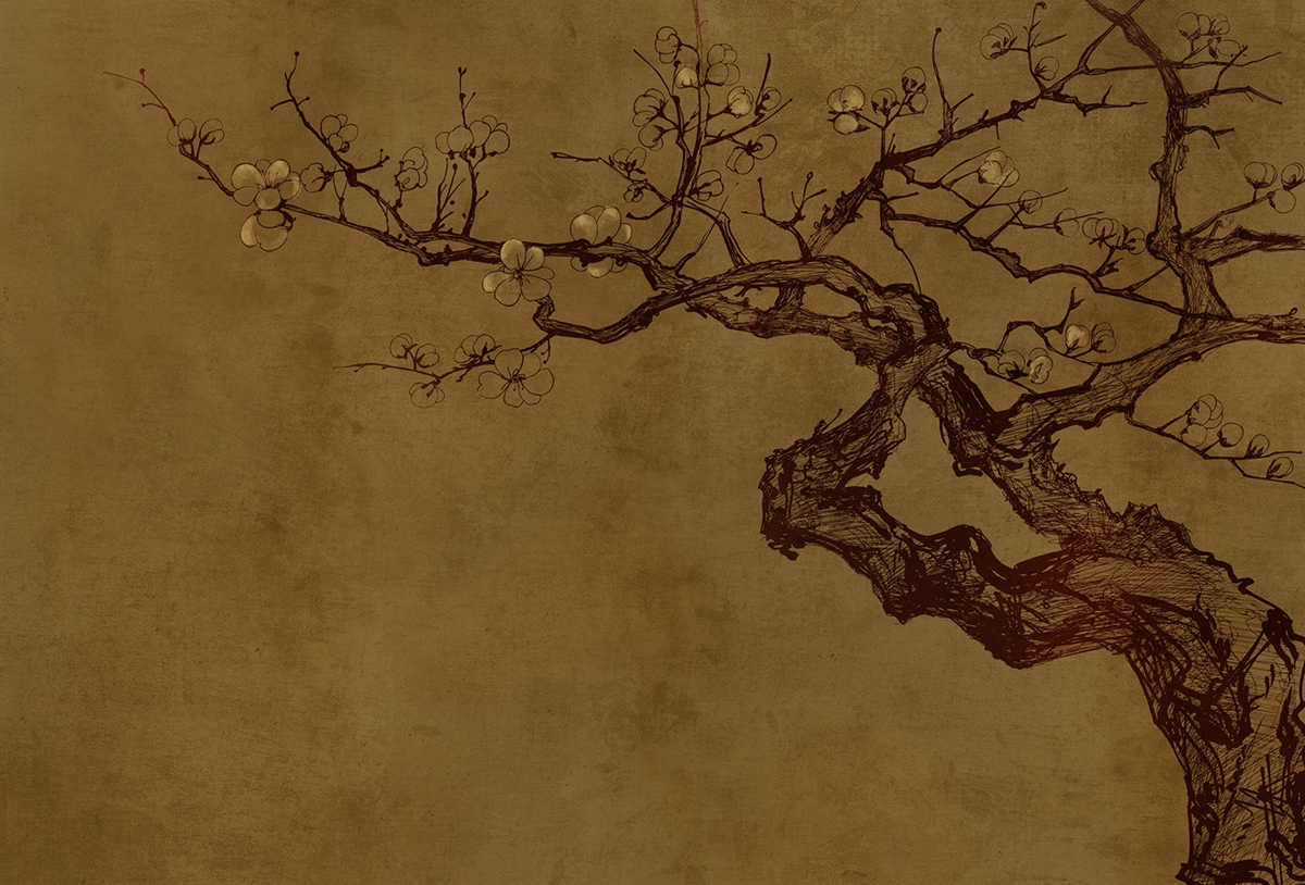 创意火狐官方网站 - 附件|装饰画/墙饰|办公火狐官方网站|火狐HUOHU（中国）火狐官方网站|梅Ⅱ-原创定制壁画