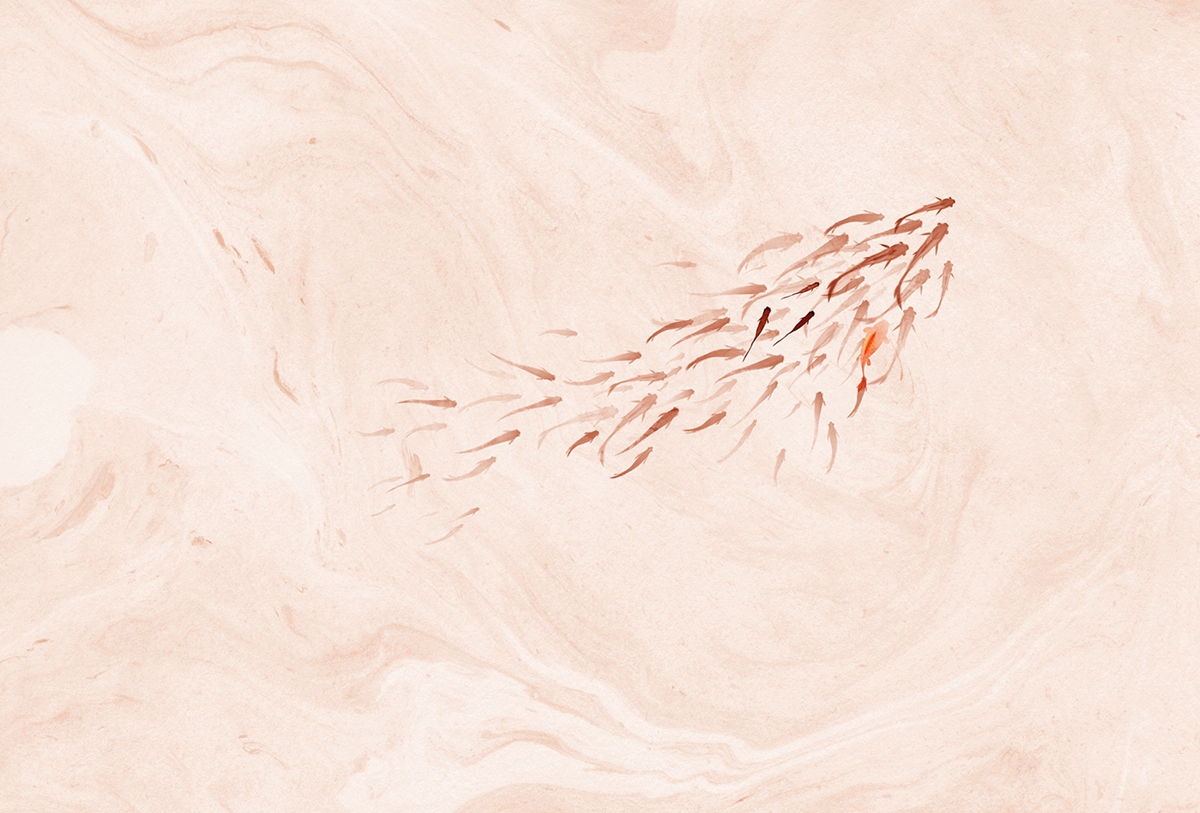 创意火狐官方网站 - 附件|装饰画/墙饰|办公火狐官方网站|火狐HUOHU（中国）火狐官方网站|鲤鱼溪Ⅱ-原创定制壁画