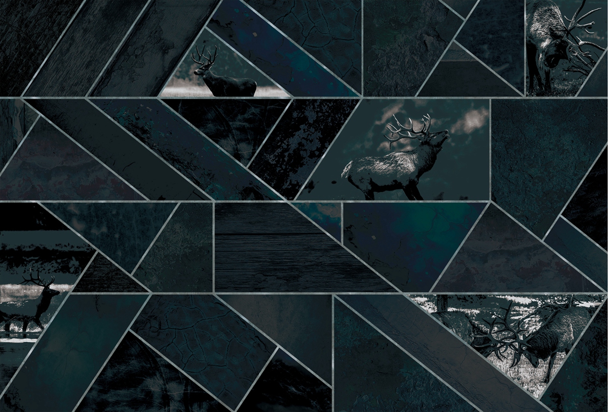 创意火狐官方网站 - 附件|装饰画/墙饰|办公火狐官方网站|火狐HUOHU（中国）火狐官方网站|麋鹿-原创定制壁画