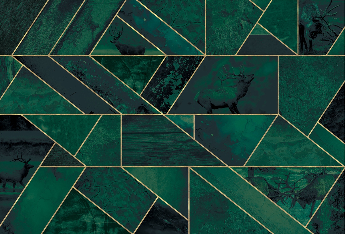 创意火狐官方网站 - 附件|装饰画/墙饰|办公火狐官方网站|火狐HUOHU（中国）火狐官方网站|麋鹿-原创定制壁画