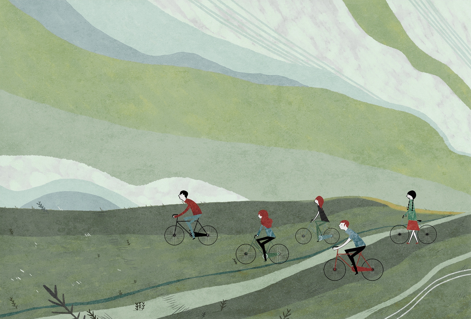 创意火狐官方网站 - 附件|装饰画/墙饰|办公火狐官方网站|火狐HUOHU（中国）火狐官方网站|秋游-原创定制壁画