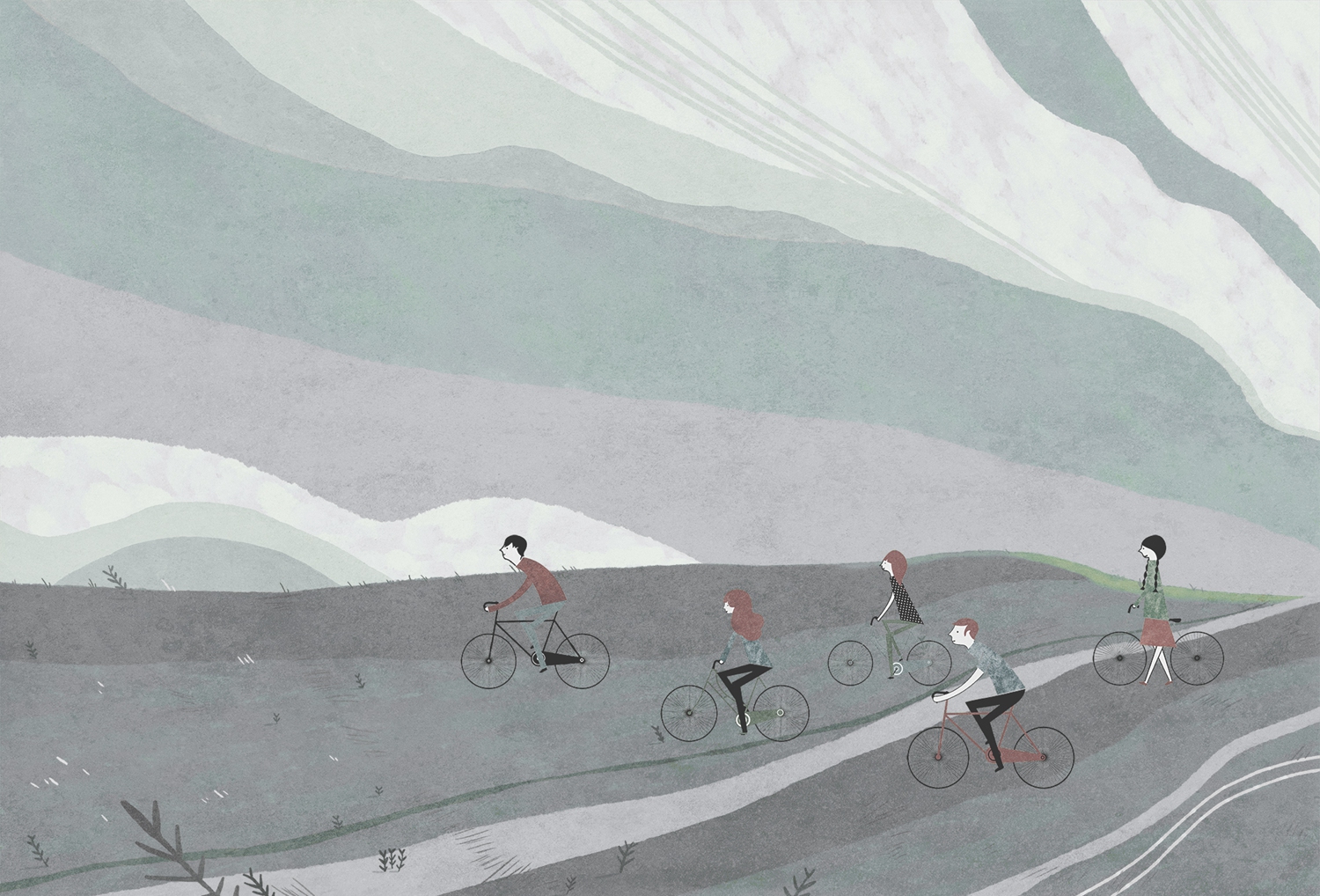 创意火狐官方网站 - 附件|装饰画/墙饰|办公火狐官方网站|火狐HUOHU（中国）火狐官方网站|秋游-原创定制壁画