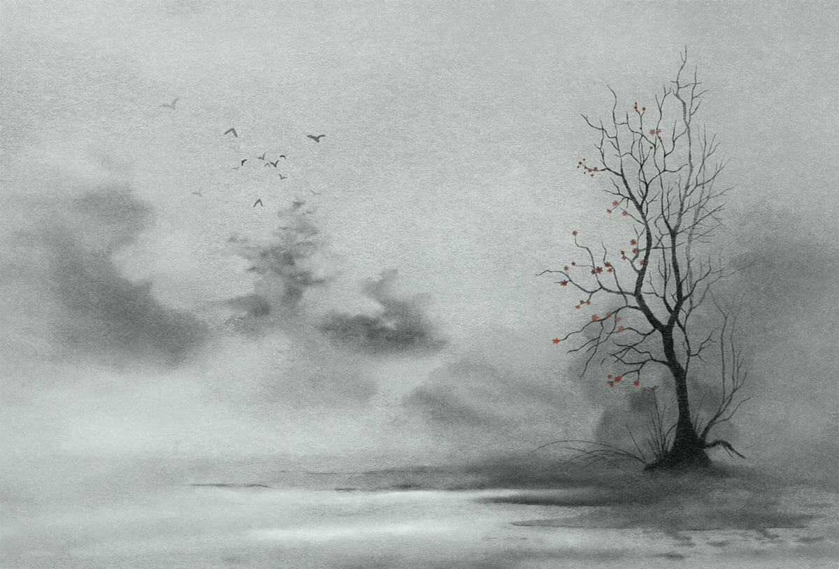 创意火狐官方网站 - 附件|装饰画/墙饰|办公火狐官方网站|火狐HUOHU（中国）火狐官方网站|秋天风景-原创定制壁画