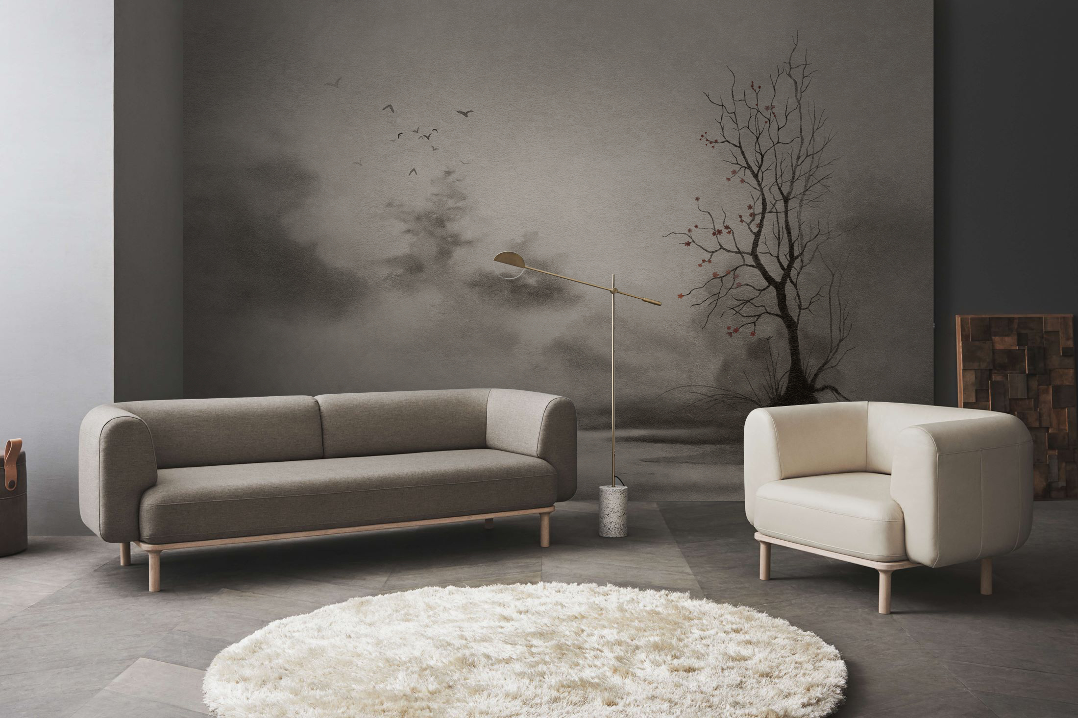 创意火狐官方网站 - 附件|装饰画/墙饰|办公火狐官方网站|火狐HUOHU（中国）火狐官方网站|秋天风景-原创定制壁画