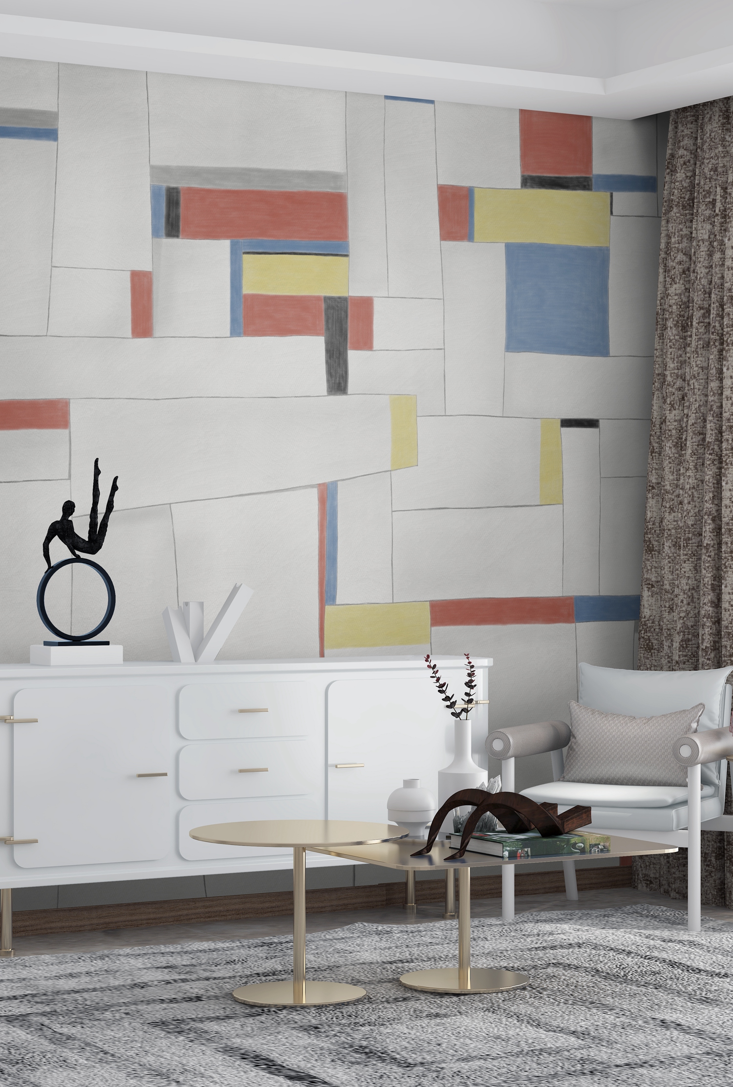 创意火狐官方网站 - 附件|装饰画/墙饰|办公火狐官方网站|火狐HUOHU（中国）火狐官方网站|竖锯-原创定制壁画