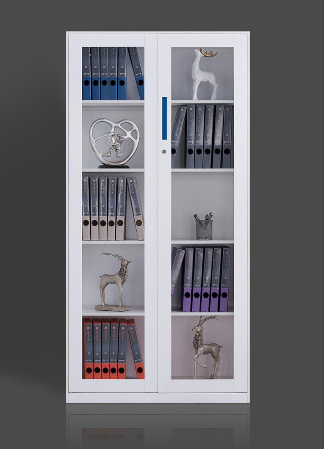 [钢制文件柜|文件柜系列|办公火狐官方网站|火狐HUOHU（中国）火狐官方网站|对开玻璃门钢制文件柜]