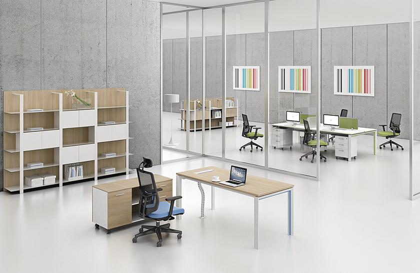 系统办公火狐官方网站|系统办公火狐官方网站|Bon波恩|时尚简约现代设计职员桌，办公桌，工作台