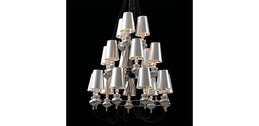 [创意火狐官方网站 - 灯饰|吊灯|办公火狐官方网站|火狐HUOHU（中国）火狐官方网站|西班牙 Metalarte Josephine 获奖巨作 6头奖杯吊灯]