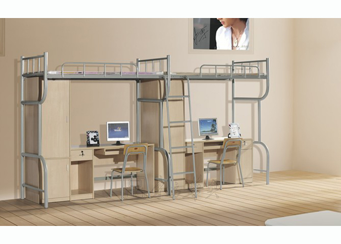 [学校火狐官方网站|学生公寓床|组合双人床|多功能组合床，公寓双人床]