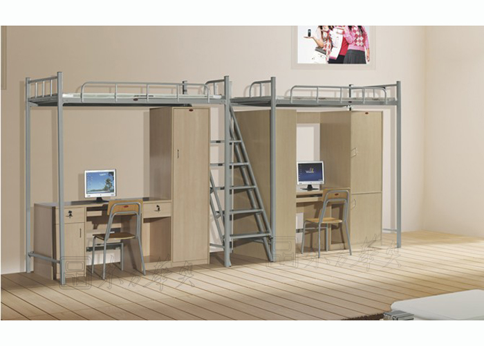 [学校火狐官方网站|学生公寓床|组合双人床|多功能组合床，公寓双人床]