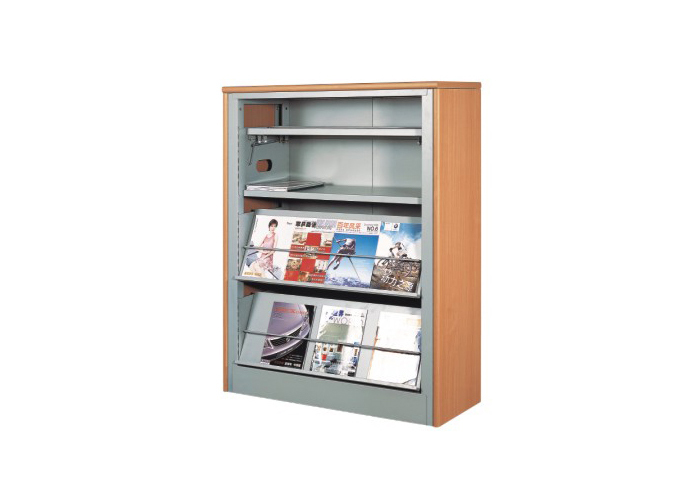 [图书馆火狐官方网站|期刊架、杂志柜|办公火狐官方网站|火狐HUOHU（中国）火狐官方网站|三层单面期刊架]