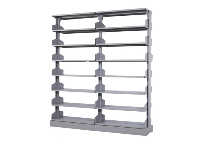 [图书馆火狐官方网站|图书架|单柱双面七层书架|七层书架]