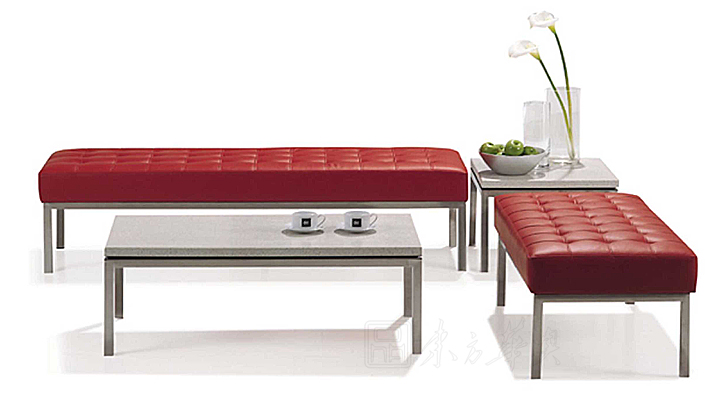 [办公沙发|休闲沙发|弗罗伦斯条形沙发|条形沙发，条凳，火狐HUOHU（中国）椅]