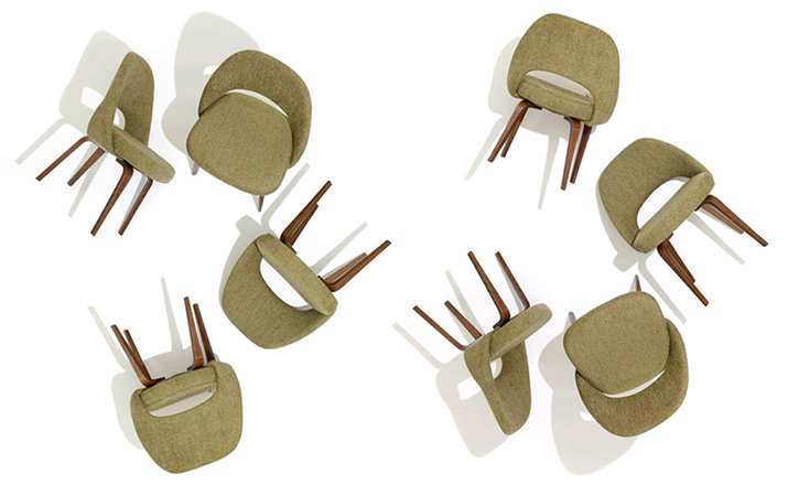 创意火狐官方网站 - 坐具|餐椅|办公火狐官方网站|火狐HUOHU（中国）火狐官方网站|沙里宁金属脚无扶手行政椅