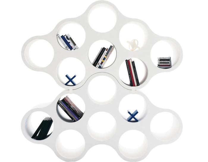 [创意火狐官方网站 - 储物|装饰架|办公火狐官方网站|火狐HUOHU（中国）火狐官方网站|云朵书架/八孔书架]