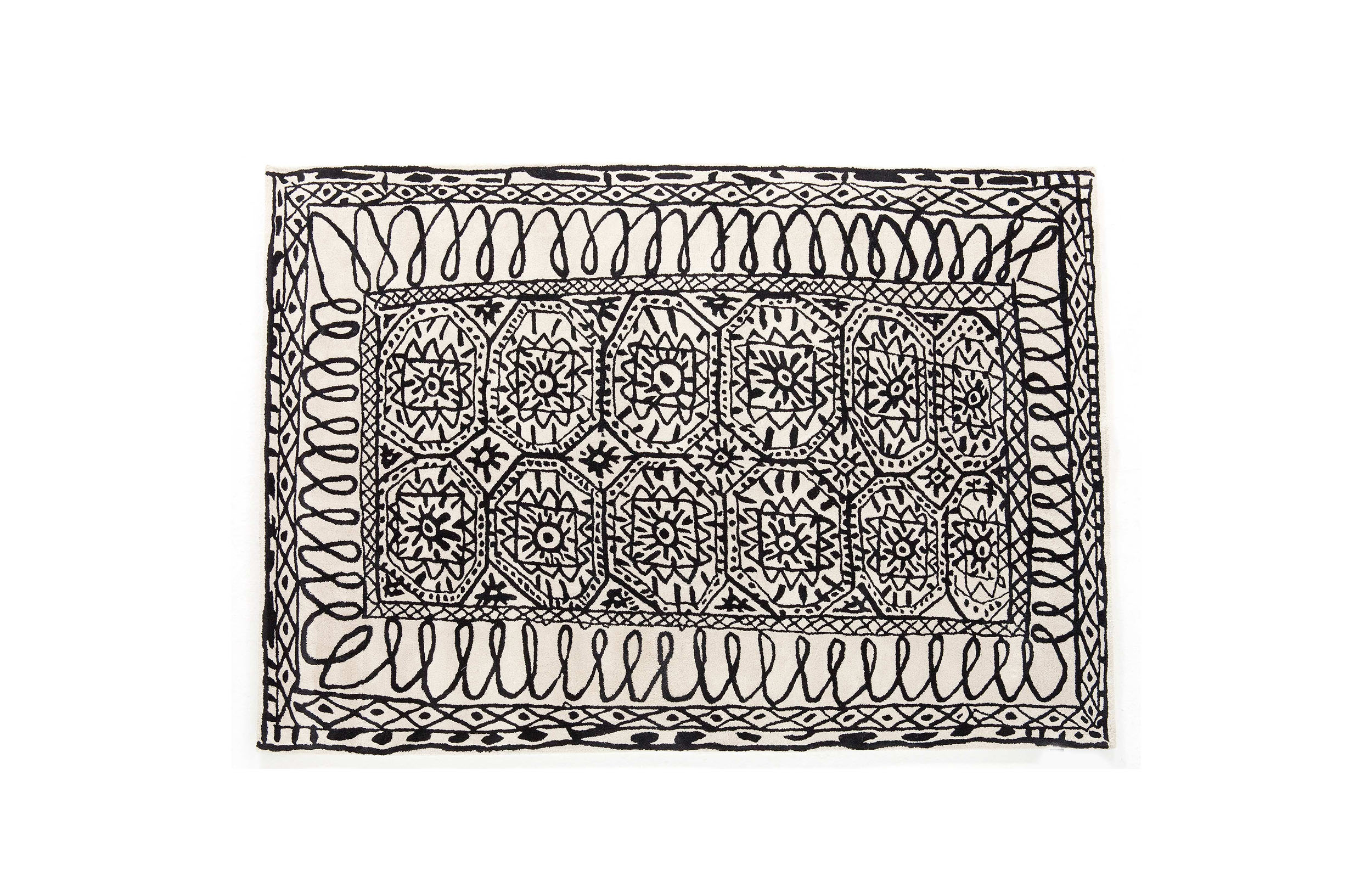 [创意火狐官方网站 - 附件|地毯|办公火狐官方网站|火狐HUOHU（中国）火狐官方网站|伊斯坦布尔黑白地毯]