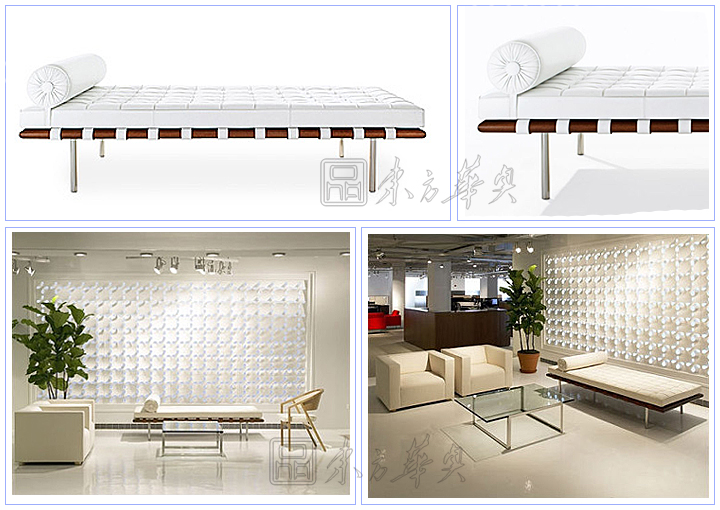 现代经典休闲椅|真皮休闲椅|办公火狐官方网站|巴赛罗那休息床|休闲床