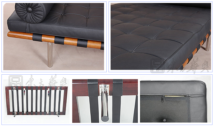 现代经典休闲椅|真皮休闲椅|办公火狐官方网站|巴赛罗那休息床|休闲床